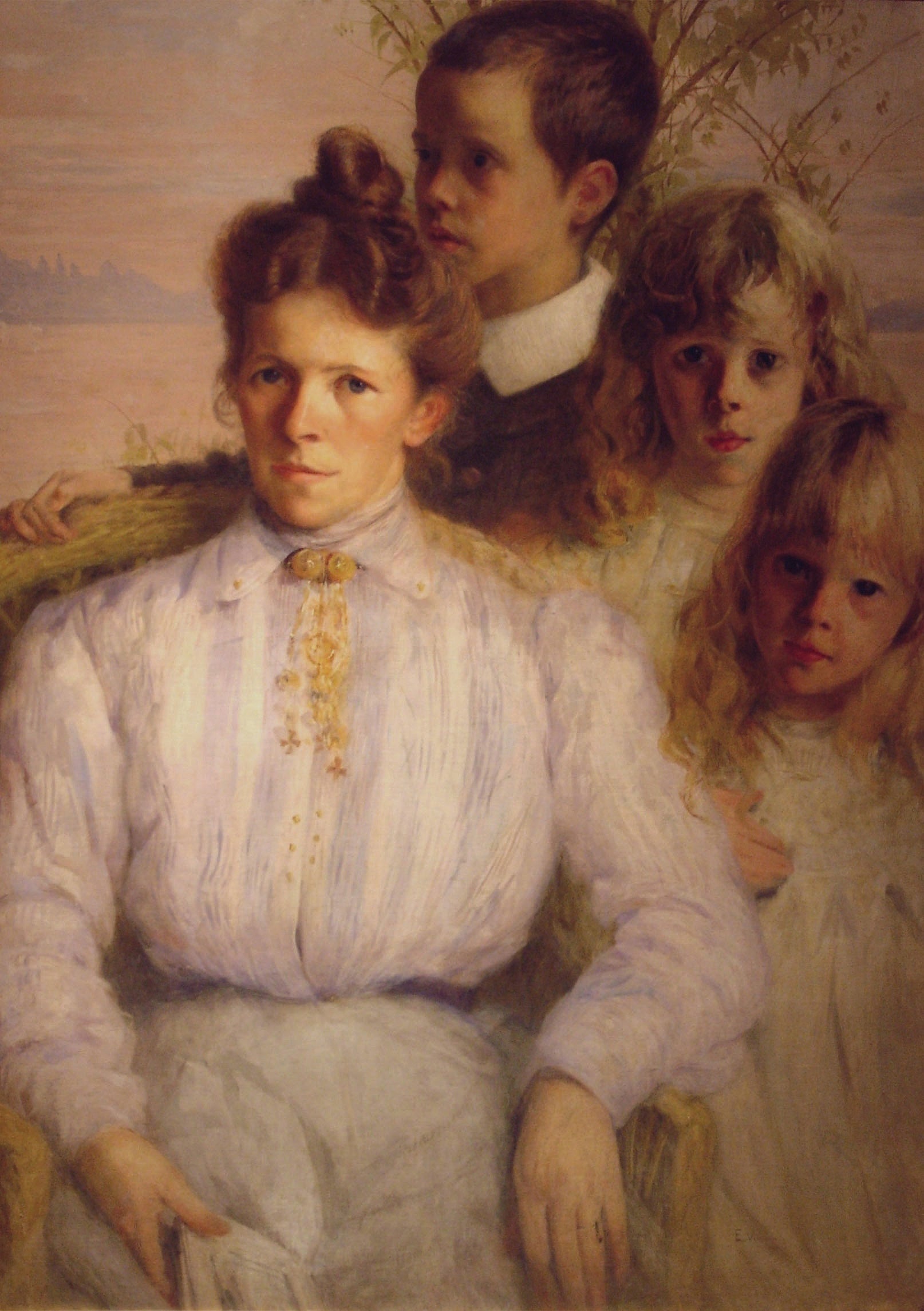 Famille du Maestro Nepomuceno - Eliseu Visconti