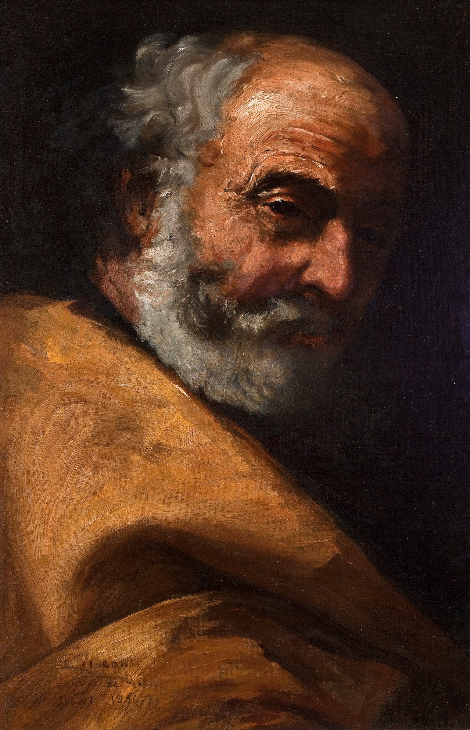 Retrato de ancião - Eliseu Visconti