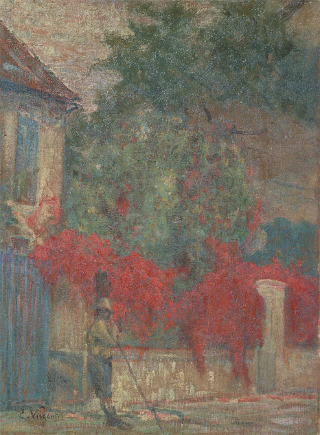 Tobias dans le jardin de Saint Hubert - Eliseu Visconti