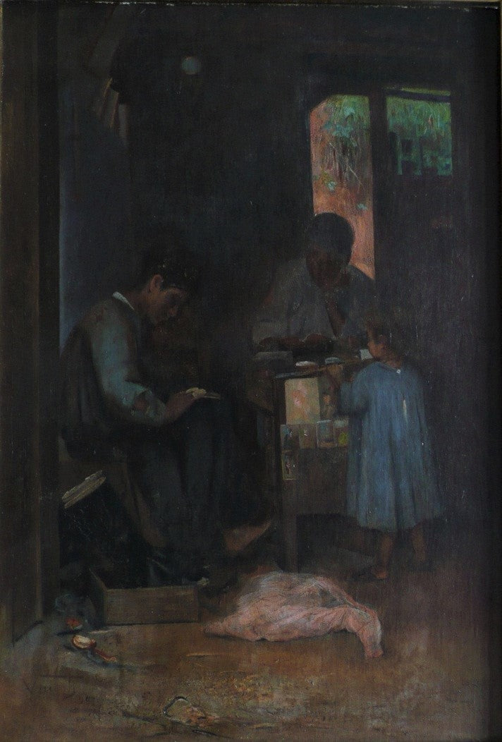 O aprendiz de sapateiro - Eliseu Visconti