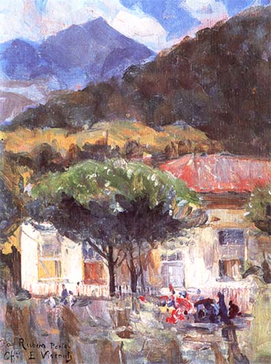 Domingo no Solar de Teresópolis - Eliseu Visconti