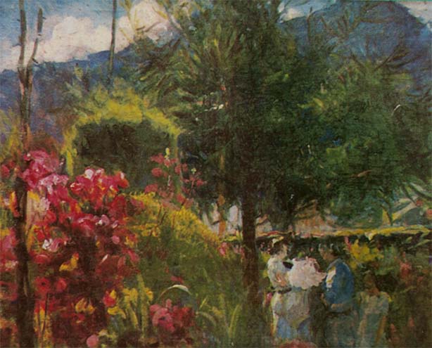 Pas de Jardim - Eliseu Visconti