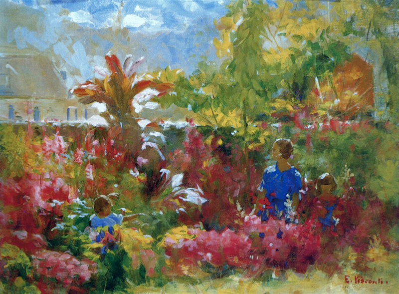 Pas de jardin - Eliseu Visconti