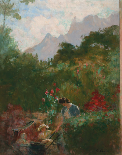 Um ninho - Eliseu Visconti