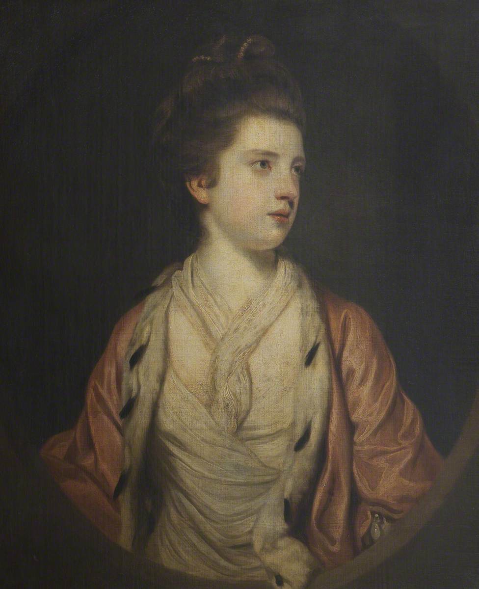 Elizabeth Fortescue, comtesse d'Ancram, plus tard marquise de Lothian (1745-1780) - Joshua Reynolds