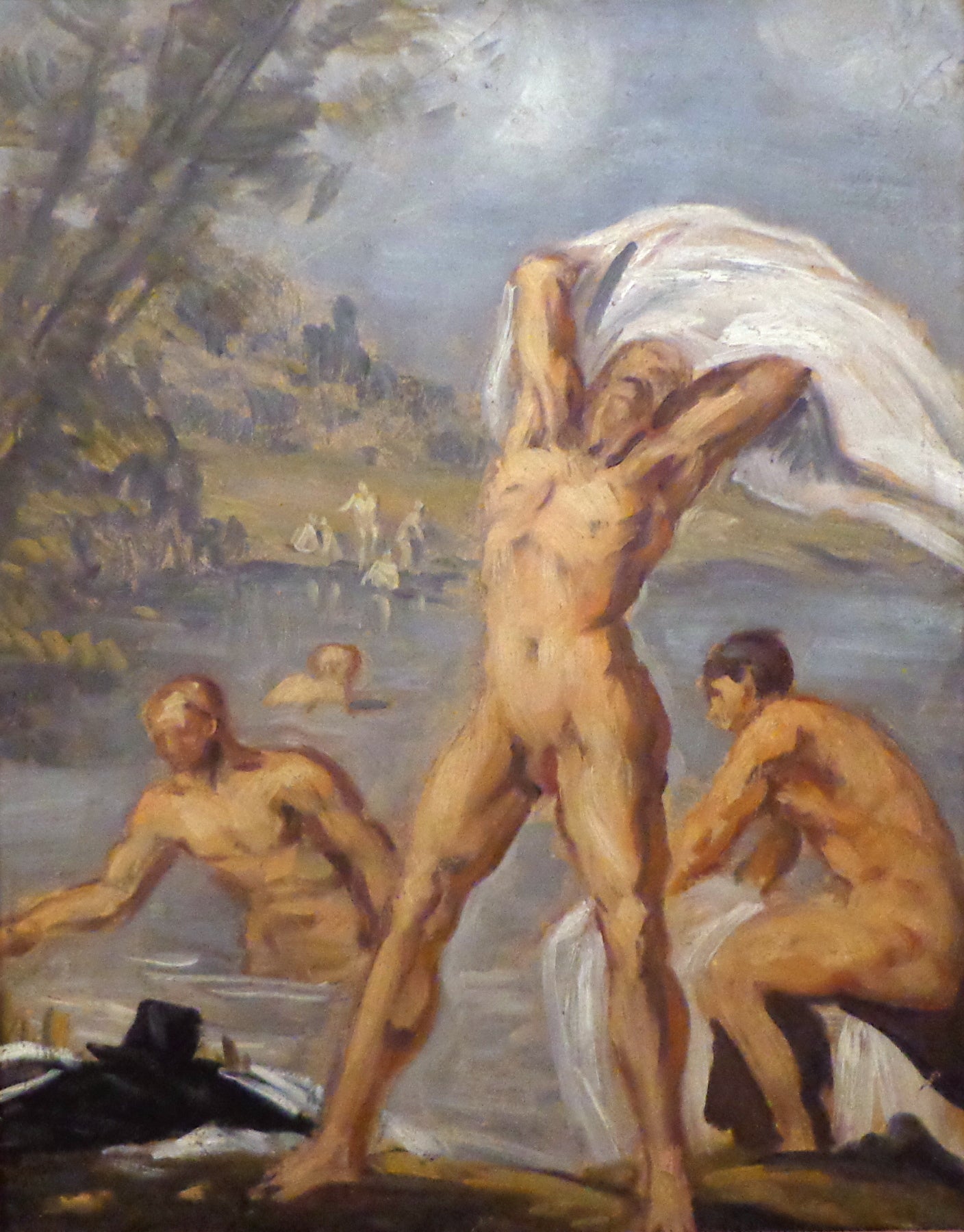 La Baignade - Émile Bernard - Alpha Reproduction