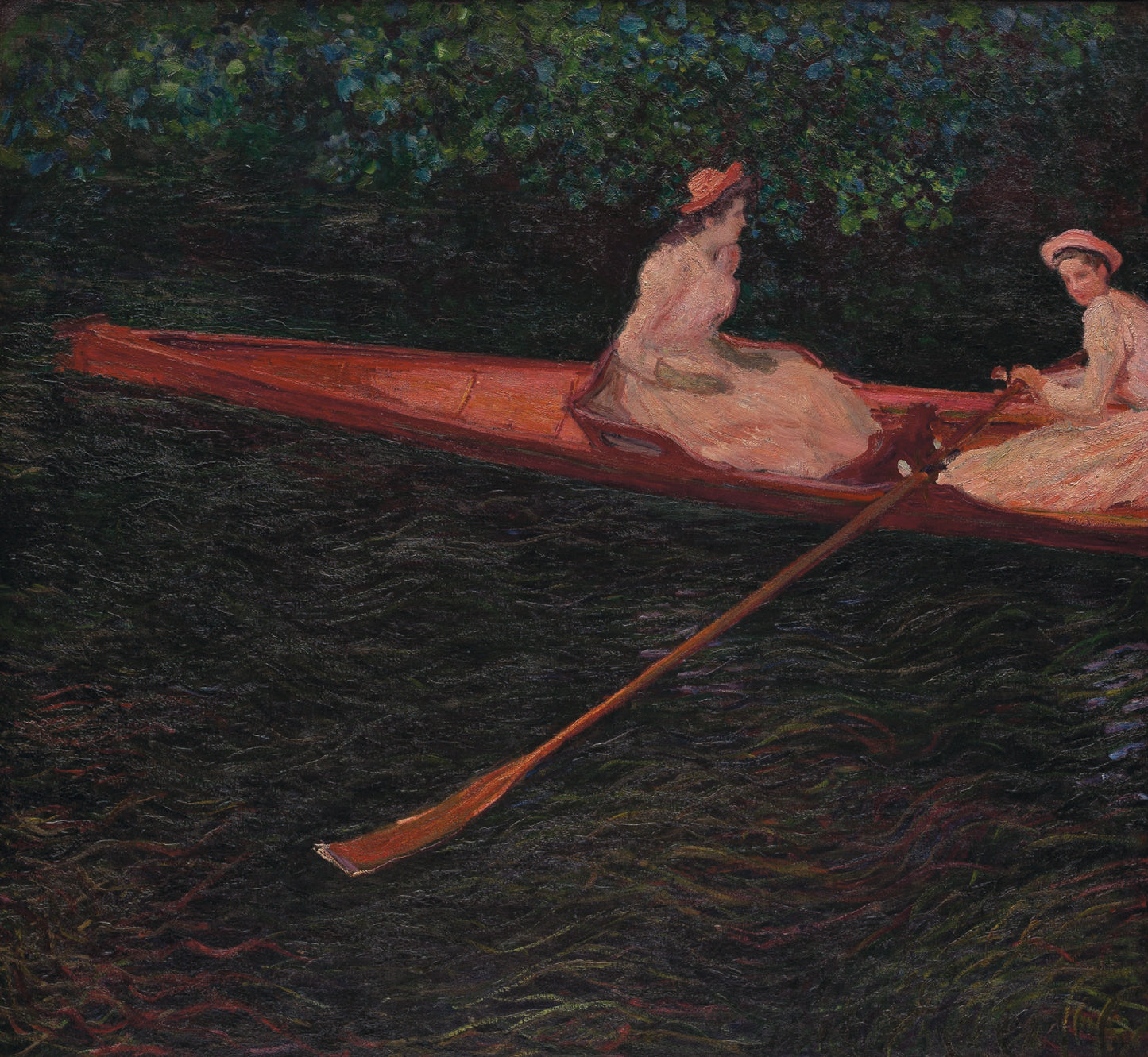 🚣‍♀️ В лодке на Эпте – Клод Моне (около 1887–1890)