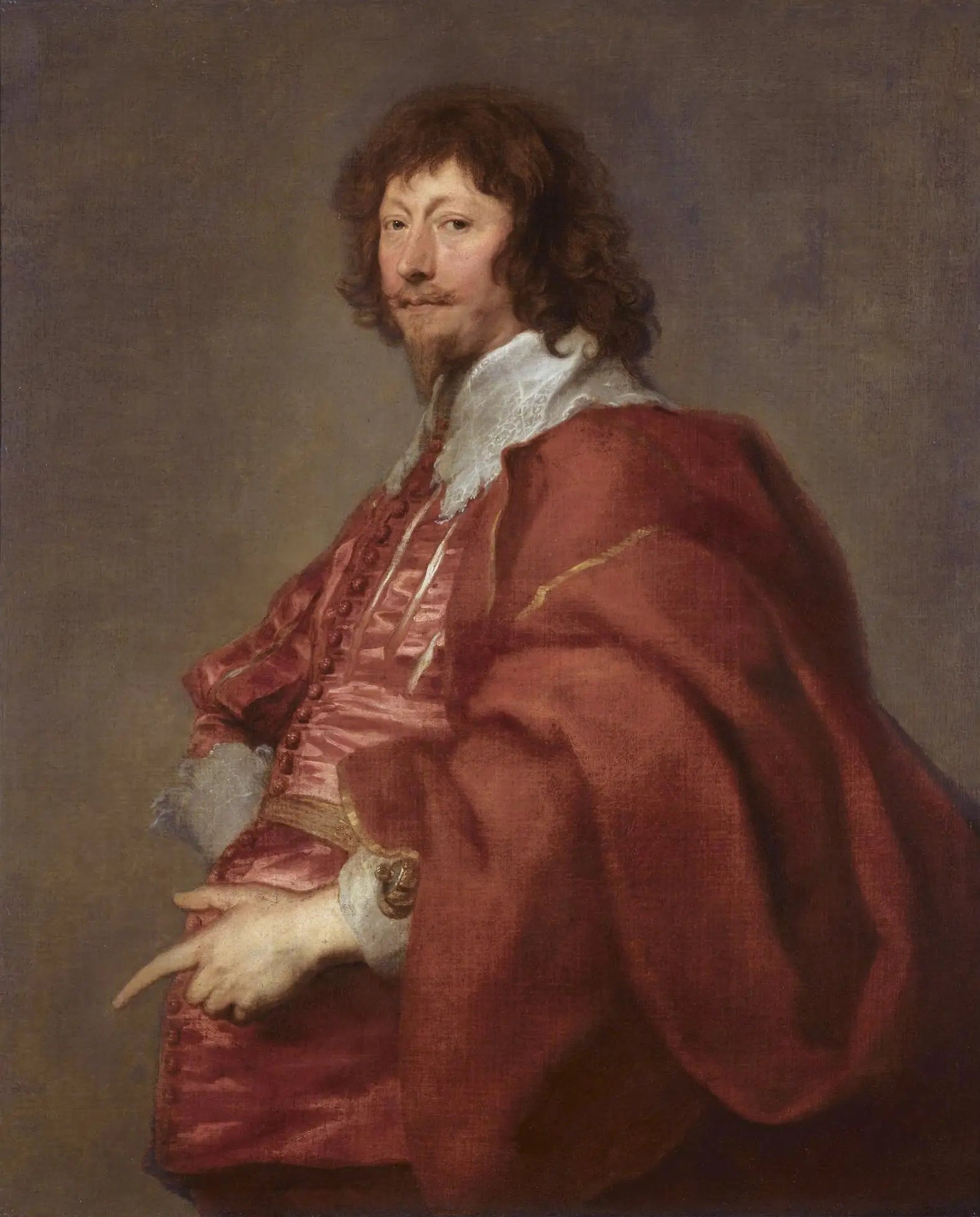 Portrait d’Endymion Porter (1587-1649) - Antoine van Dyck - Alpha Reproduction