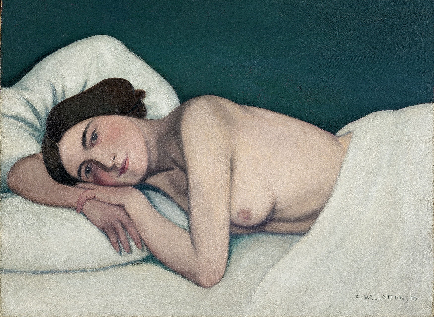Nu au lit - Félix Vallotton