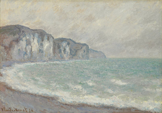 Скалы Пурвиля, пасмурная погода (1896)