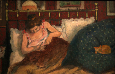 Au lit - Georges Lemmen - Alpha Reproduction