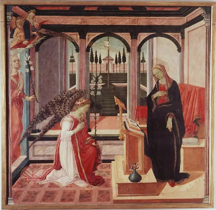 Annonciation - Filippino Lippi - Alpha Reproduction
