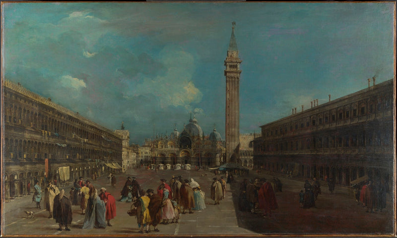 Venise : Piazza San Marco - Francesco Guardi
т:
Венеция: площадь Сан-Марко - Франческо Гварди