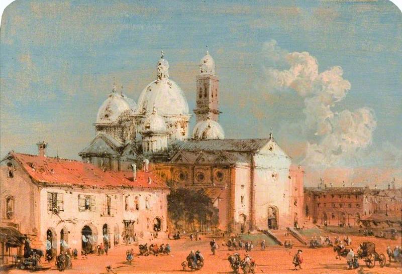 San Giustina du Prato della Valle, Padoue - Francesco Guardi