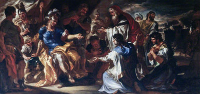 Priam dans la tente d’Achille - Francesco Solimena - Alpha Reproduction