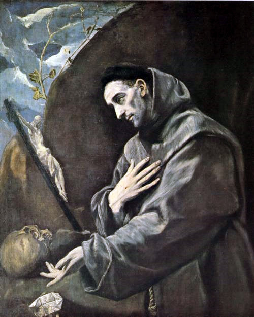 Saint François en prière - El Greco