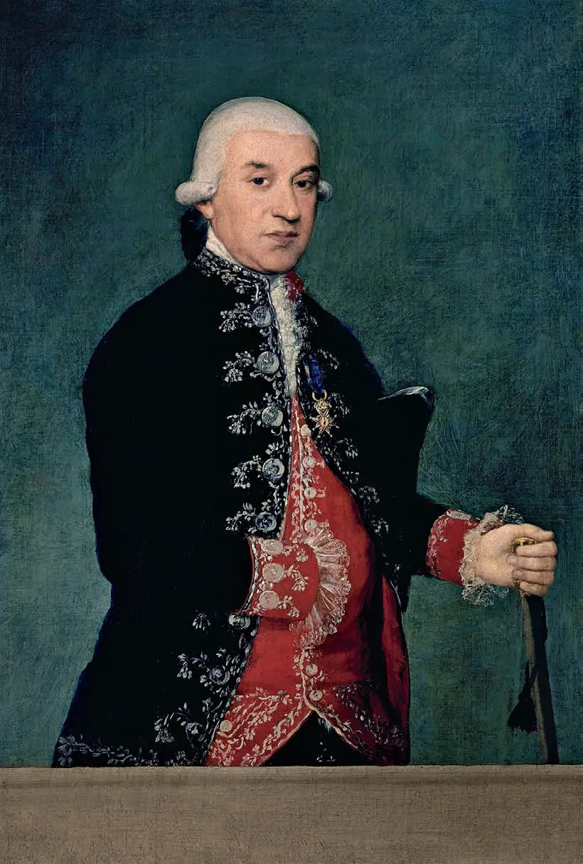 Reproduction du tableau « Portrait de Francisco Javier de Larrumbe - Francisco de Goya » par Alpha Reproduction en peinture à l’huile