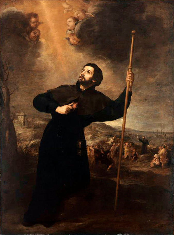 Saint François Xavier - Bartolomé Esteban Murillo