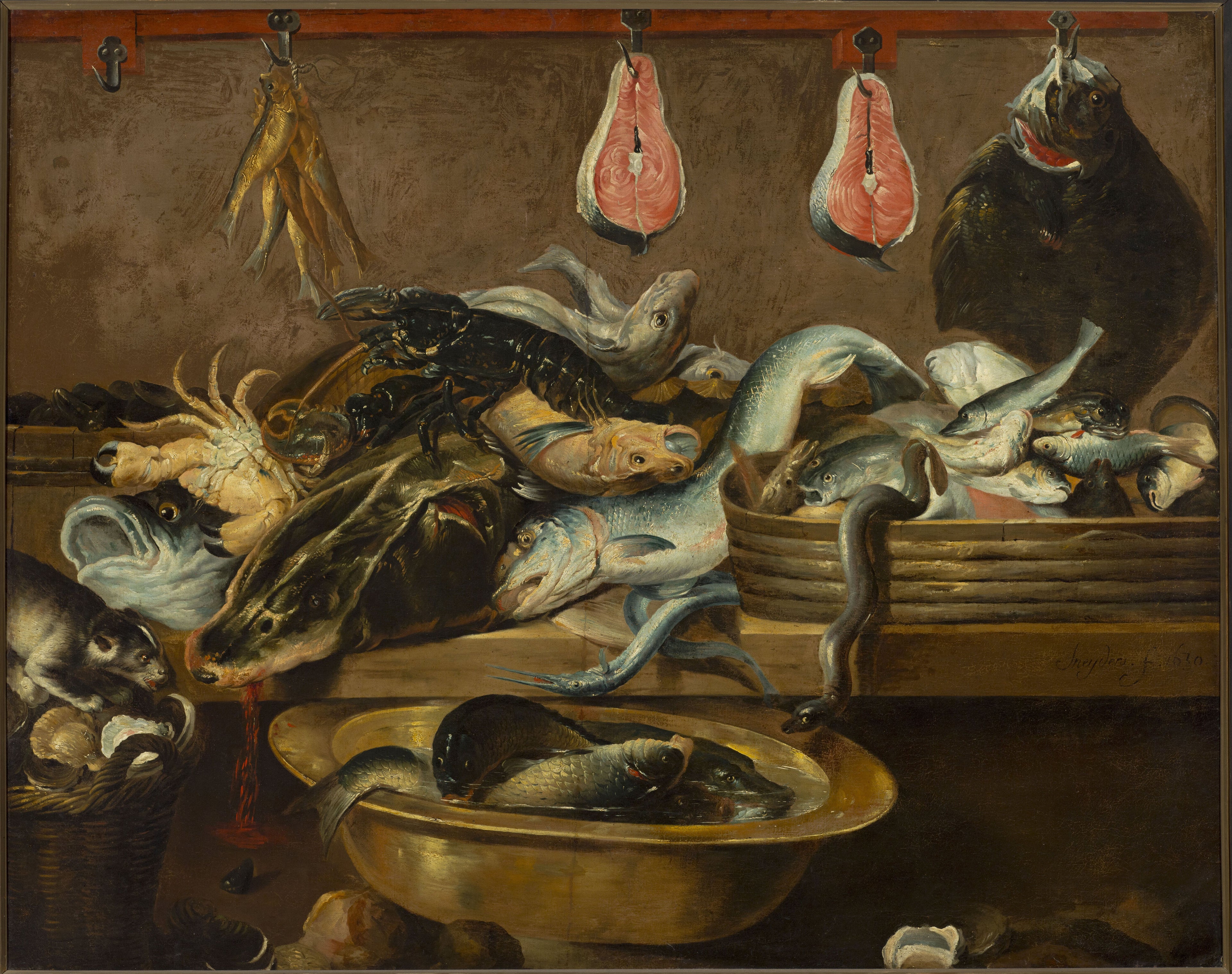 Étal de poisson. - Frans Snyders