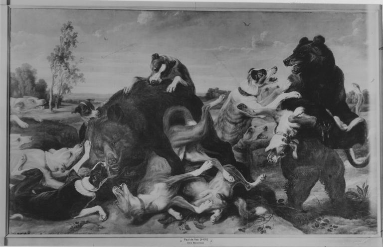 chasse à l'ours - Frans Snyders