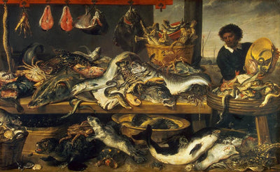 Marché aux poissons - Frans Snyders