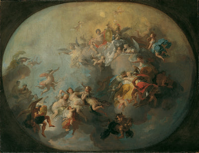 Allégorie du mariage princier - Franz Anton Maulbertsch