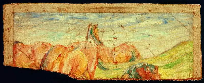 Лошади на пастбище II - Франц Марк