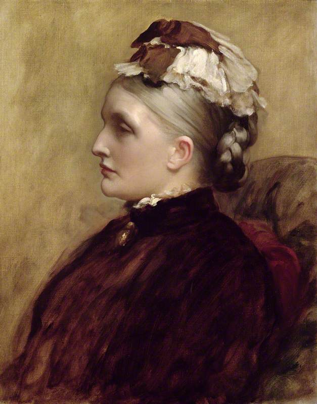 Alexandra Orr, née Leighton (1828–1903) - Frederic Leighton