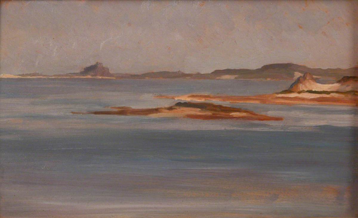 Château de Bamburgh, Northumberland - Frederic Leighton