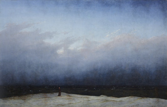Le Moine au bord de la mer - Caspar David Friedrich