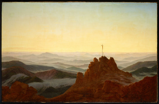 Matin dans les Monts des Géants - Caspar David Friedrich