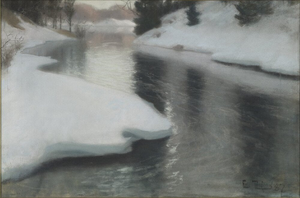 Dégel printanier - Frits Thaulow