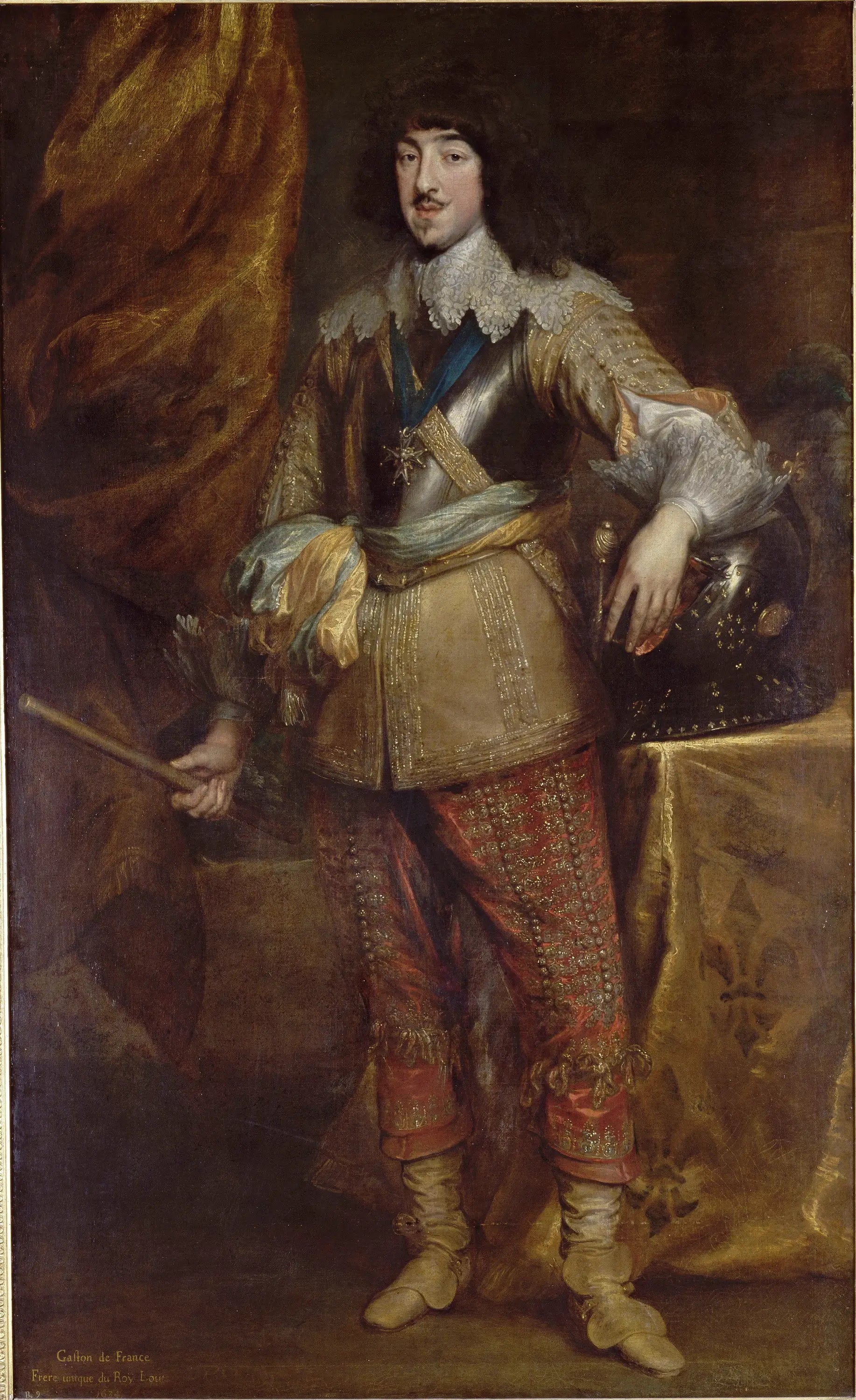 Portrait de Gaston de France - Antoine van Dyck - Alpha Reproduction