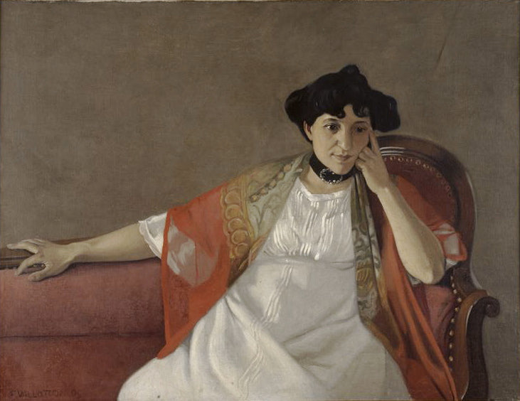 Portrait de Gabrielle Vallotton - Félix Vallotton