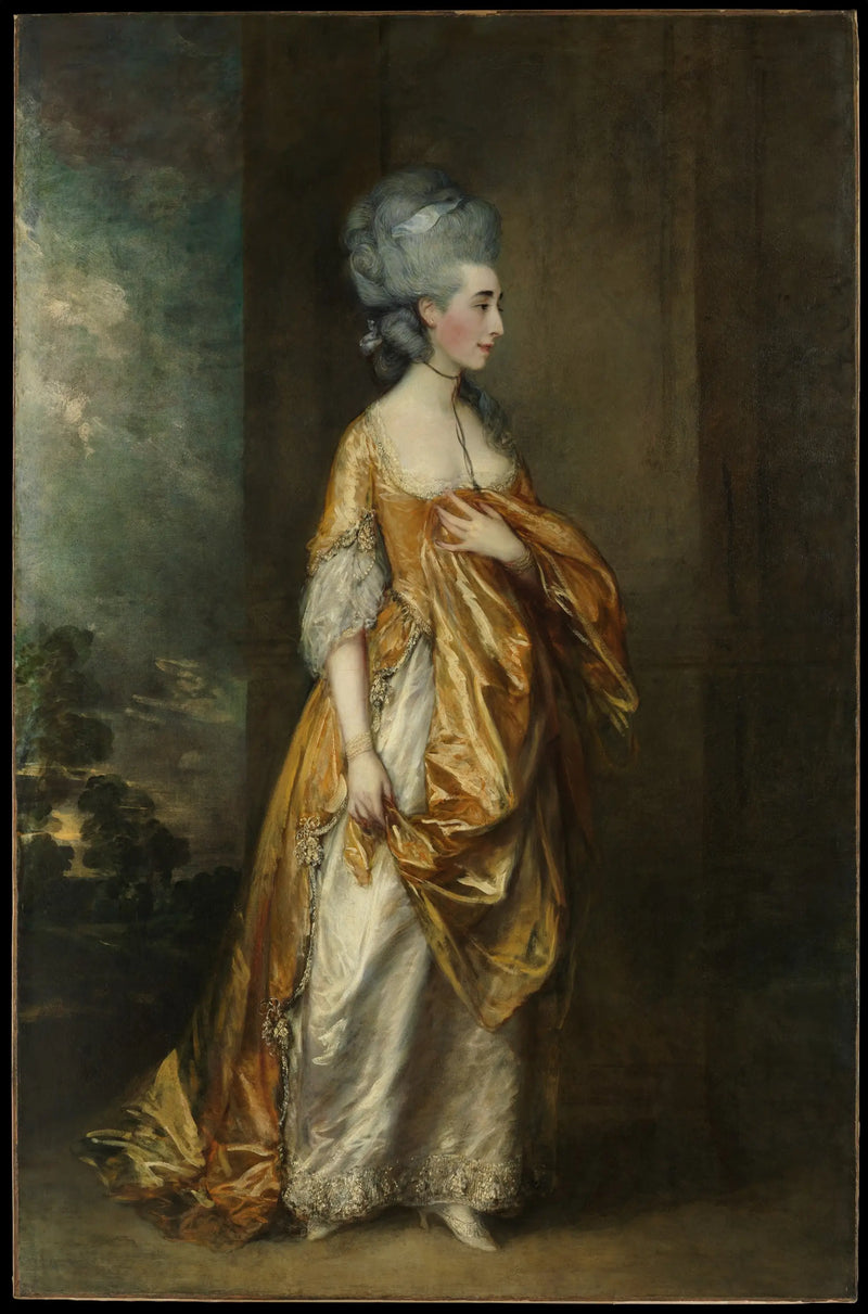 г-жа Грейс Далримпл Эллиотт (1754 ?–1823) - Томас Гейнсборо