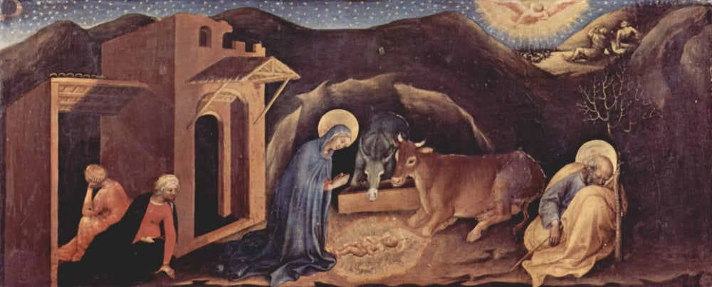 Adoration des Rois Mages - Naissance du Christ - Gentile da Fabriano - Alpha Reproduction