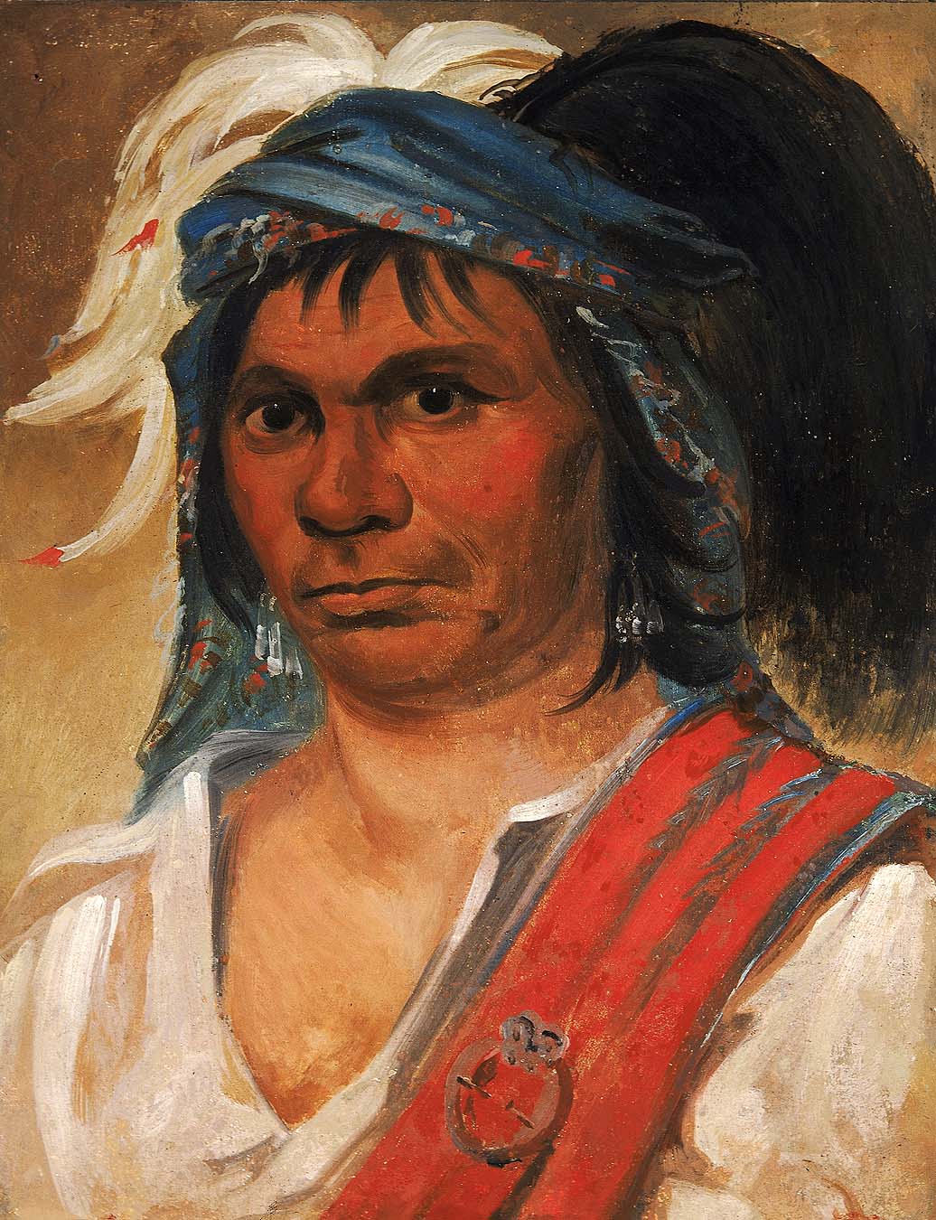 Hard Hickory, un homme aimable - George Catlin