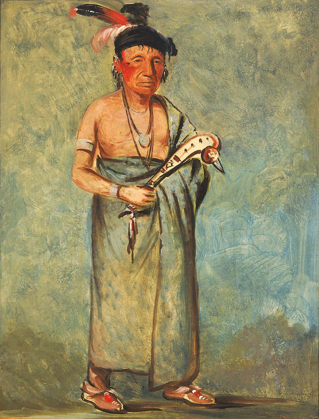 Span-e-o-née-kaw, l'Espagnol - George Catlin