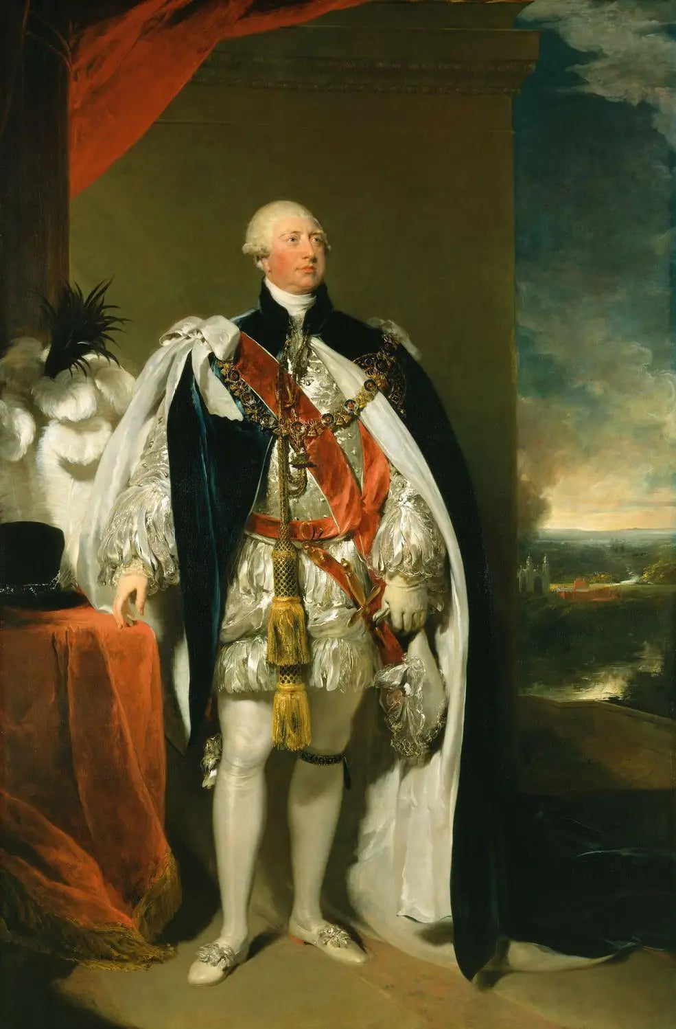 Georges III (1738-1820) - Thomas Lawrence - Alpha Reproduction