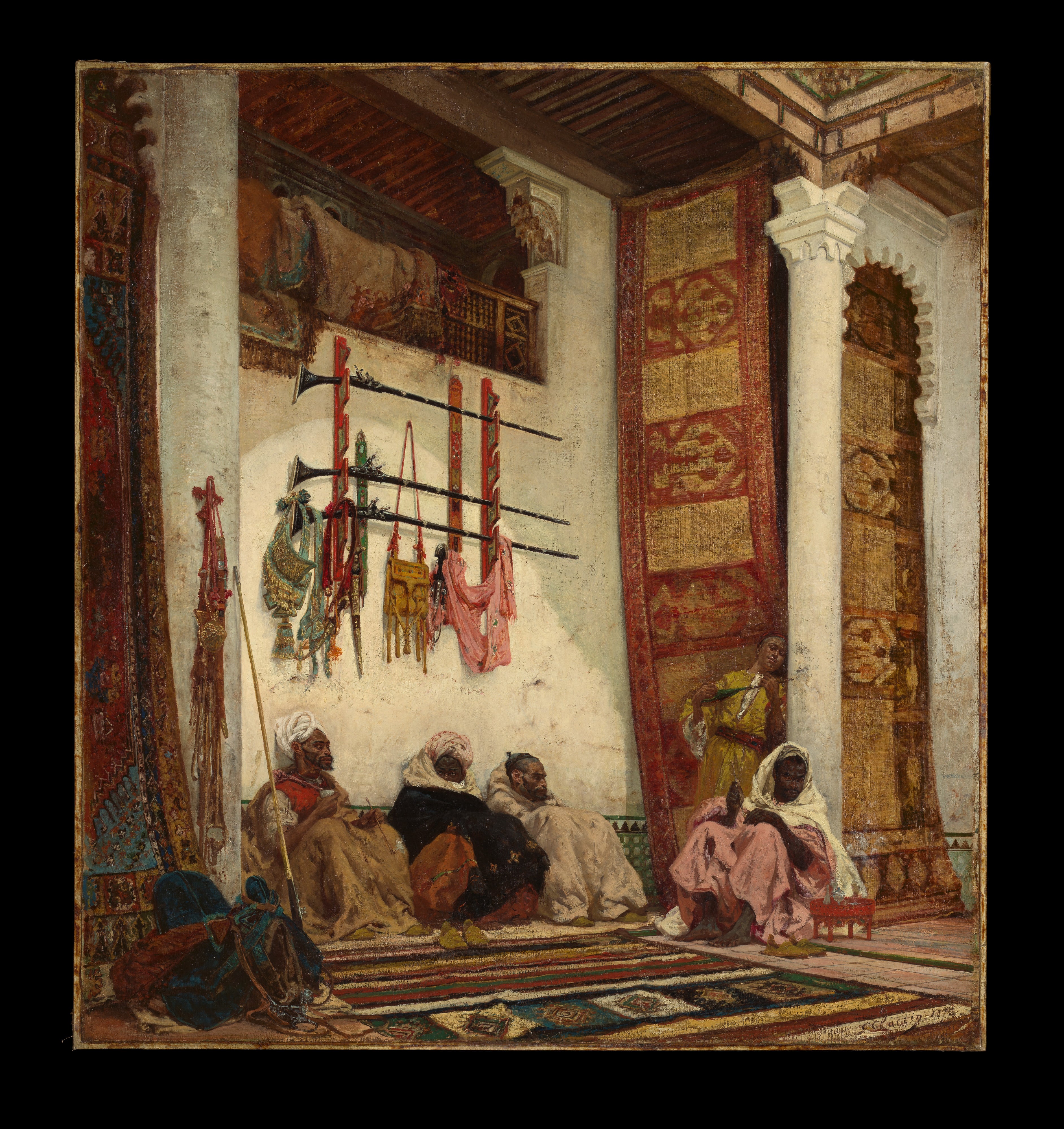 Les fumeurs d'opium - Georges Clairin