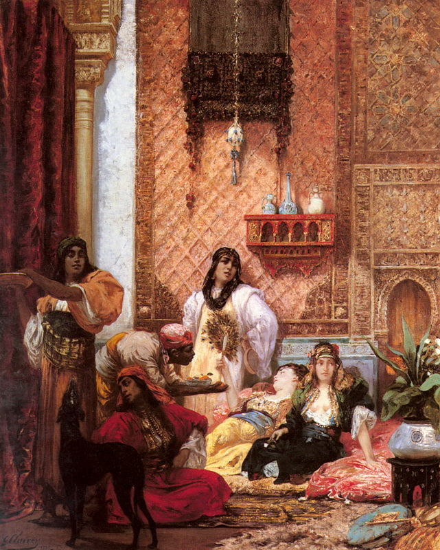 Les favoris du sultan - Georges Clairin