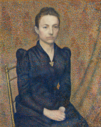 Portrait de la sœur de l’artiste - Georges Lemmen - Alpha Reproduction