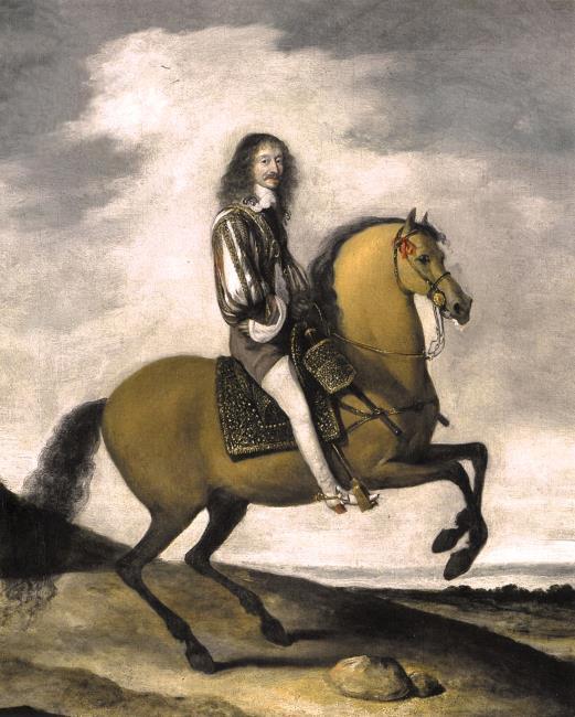 Portrait équestre d'Henri II d'Orléans, duc de Longueville (1595-1663) - Gerard ter Borch