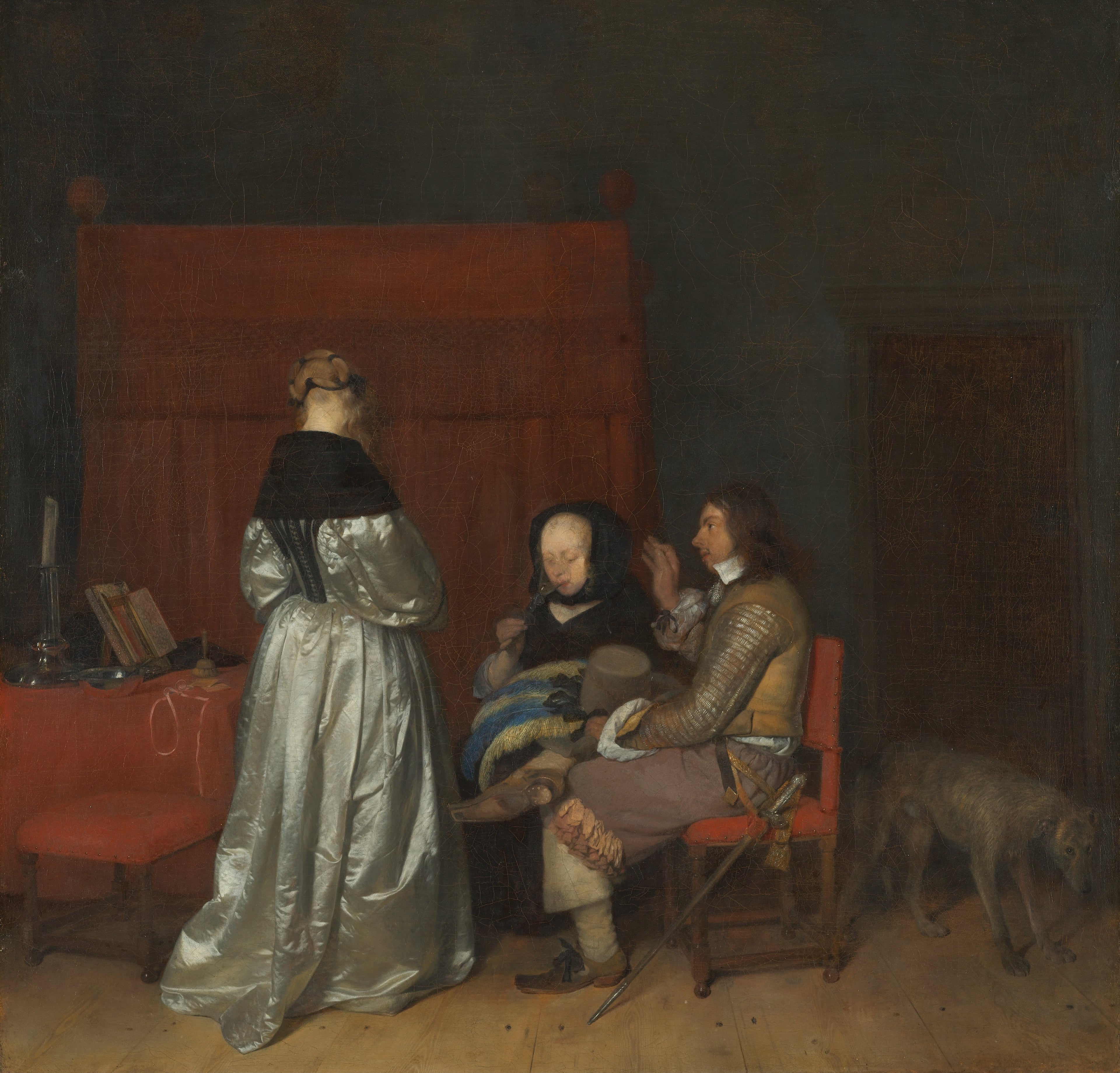 La Remontrance paternelle - Gerard ter Borch
