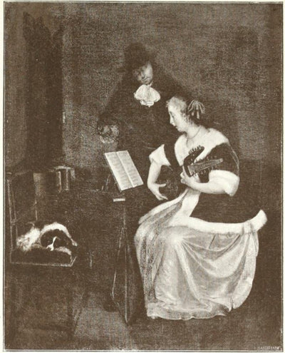 La leçon de musique - Gerard ter Borch