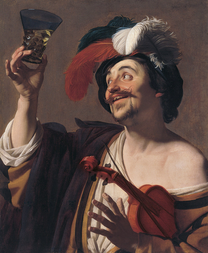 Весёлый скрипач - Gerrit van Honthorst