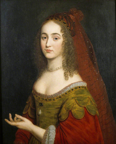 Princesse Henrietta Maria princesse Palatine princesse de Siebenbürgen Transylvanie (1626-1651) - Gerrit van Honthorst