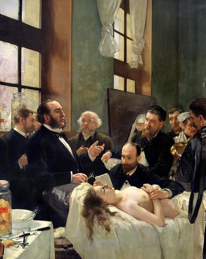 Avant l'opération - Henri Gervex