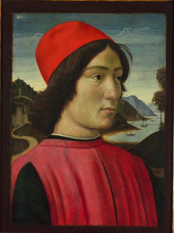 Portrait d'un homme - Domenico Ghirlandaio
