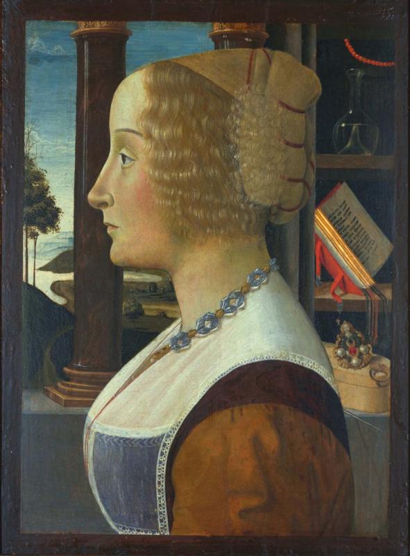 Portrait d'une femme - Domenico Ghirlandaio
